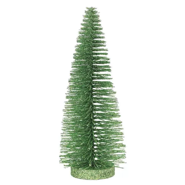 Department 56 Christmas Basics<10 In Green Glitter Tree