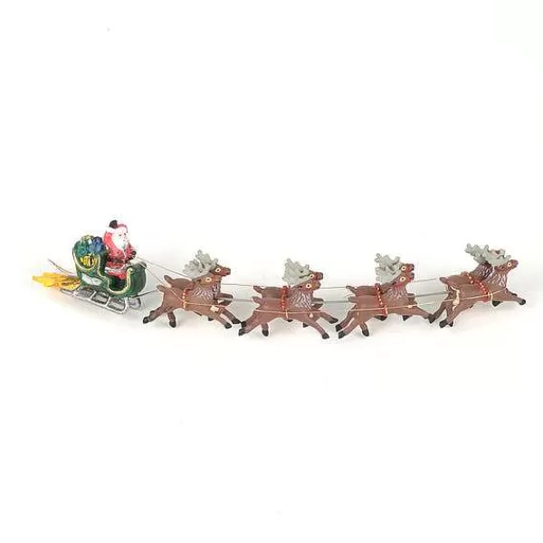 Department 56 Replacement Parts<Animated Flaming Sleigh & Reindeer Figure