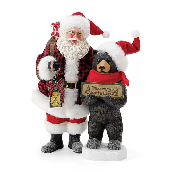 Department 56 New Santas<Black Bear Lodge