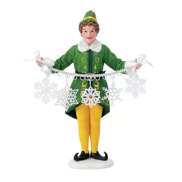 Department 56 Licensed<Buddy Making Snowflakes