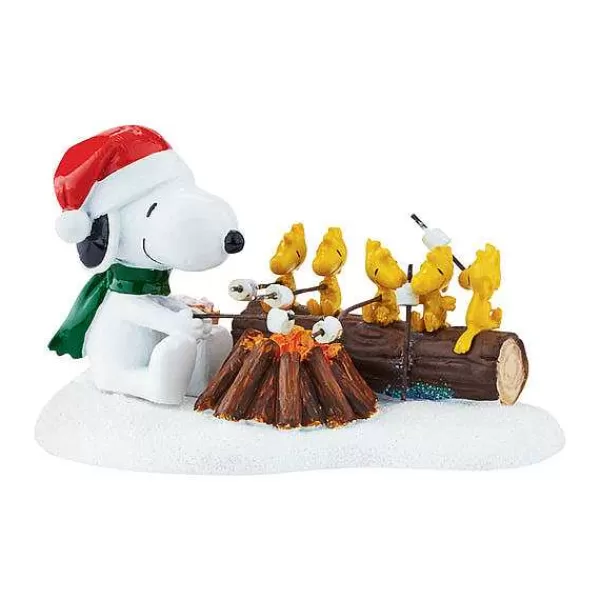 Department 56 Peanuts Village<Campfire Buddies