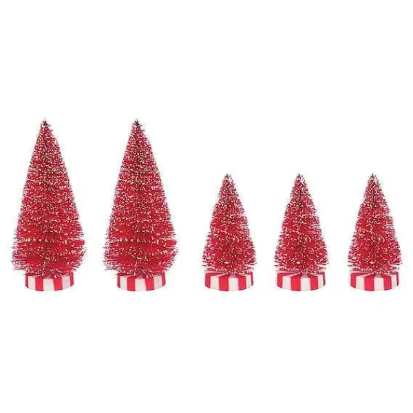 Department 56 Village Accessories<Candy Base Trees St/5