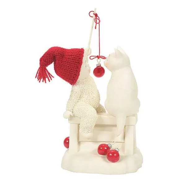 Department 56 Snowbabies Classic Collection<Cats Love Shiny Things