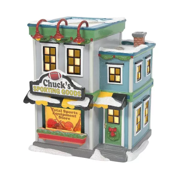 Department 56 Peanuts Village<Chuck's Sporting Goods