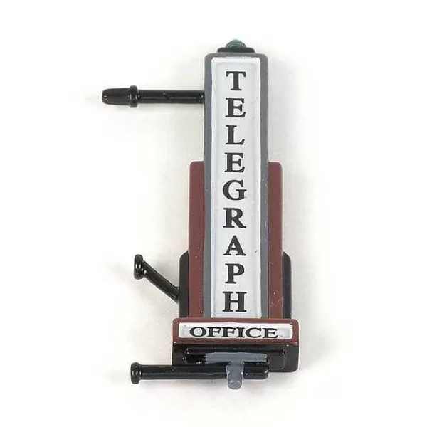 Department 56 Replacement Parts<City Post & Telegraph Sign