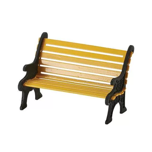 Department 56 Village Accessories<City Wrought Iron Park Bench