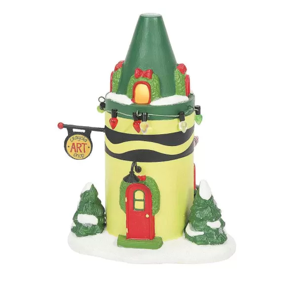 Department 56 North Pole Series<Crayola Art Center