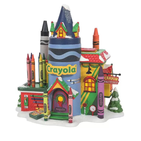 Department 56 North Pole Series<Crayola Crayon Factory