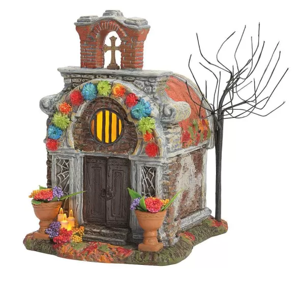 Department 56 Snow Village Halloween<Day Of The Dead Crypt