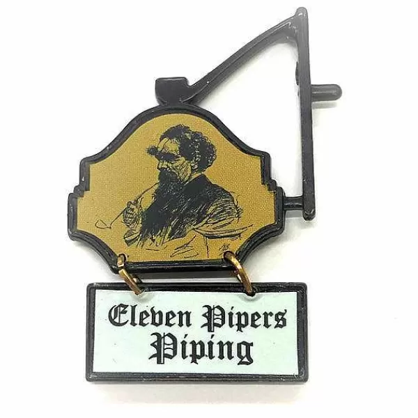 Department 56 Replacement Parts<Eleven Pipers Sign