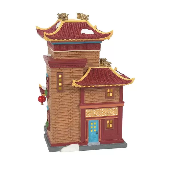 Department 56 Christmas In The City<Fe Lunar Dragon Tea House