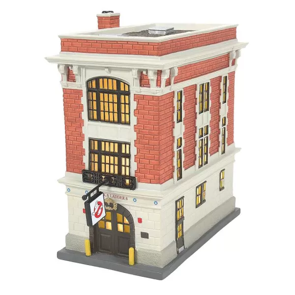 Department 56 Hot Properties Village<Ghostbusters Firehouse