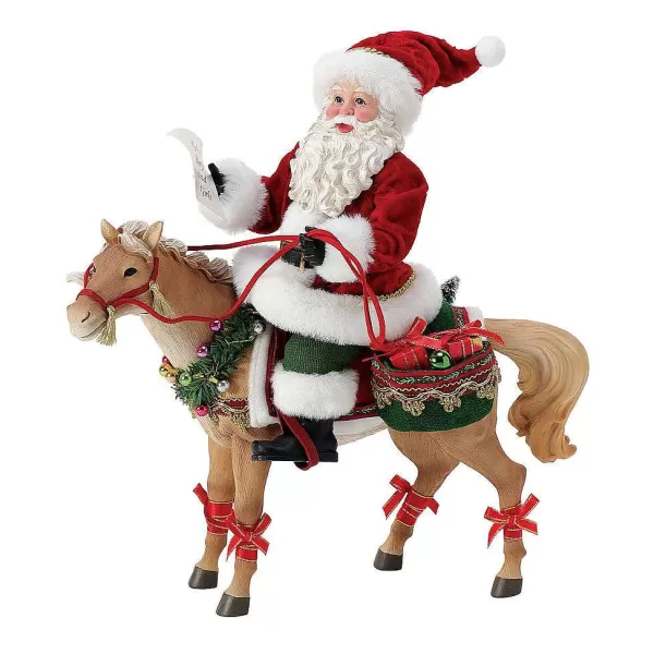 Department 56 New Santas<Gift Horse