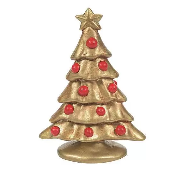 Department 56 Village Accessories<Gilded Tree