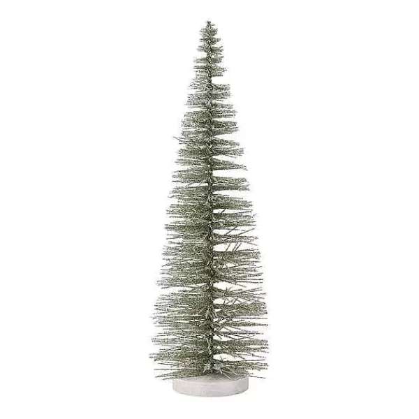 Department 56 Christmas Basics<Green Glitter Tree