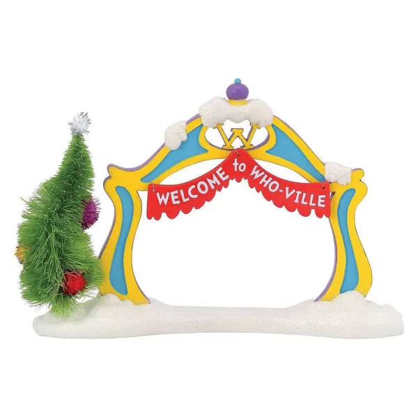 Department 56 Grinch Villages<Grinch Archway