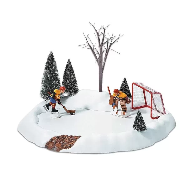 Department 56 Village Accessories<Hockey Practice Animated