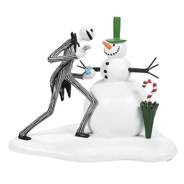 Department 56 Nightmare Before Christmas Village<Jack Sees His First Snowman