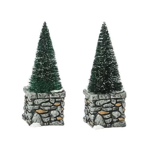 Department 56 Village Accessories<Limestone Topiaries