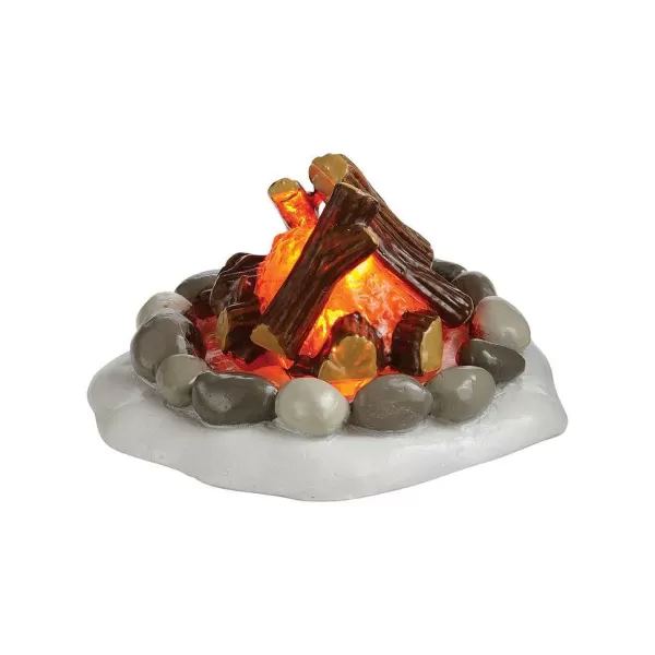 Department 56 Village Accessories<Lit Fire Pit