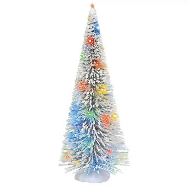 Department 56 Village Accessories<Lit Frosted White Sisal Tree