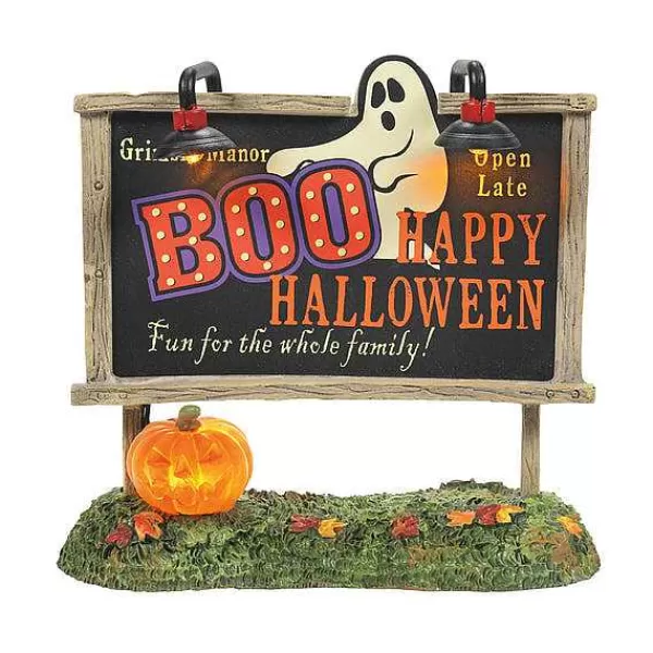 Department 56 Village Halloween Accessories<Lit Ghost Billboard