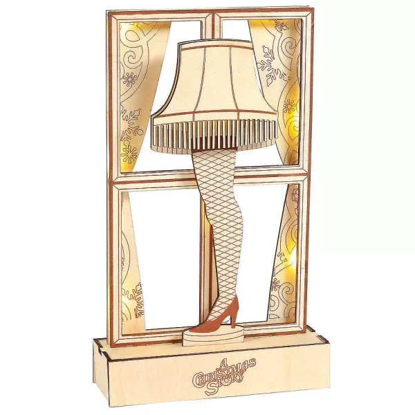 Department 56 Flourish<Lit Leg Lamp