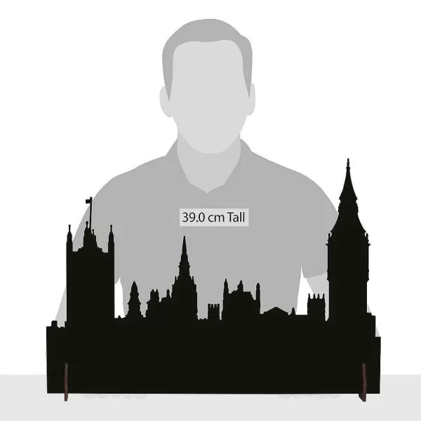 Department 56 Village Accessories<London City Silhouette