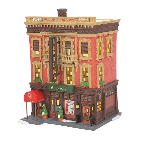 Department 56 Christmas In The City<Luchow's German Restaurant