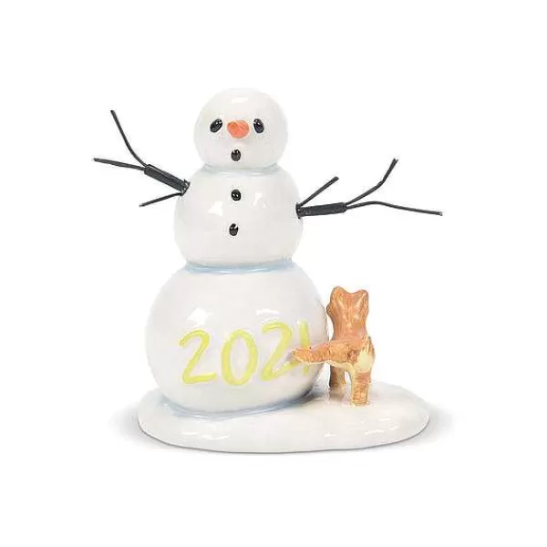 Department 56 Village Accessories<Lucky The Snowman 2021