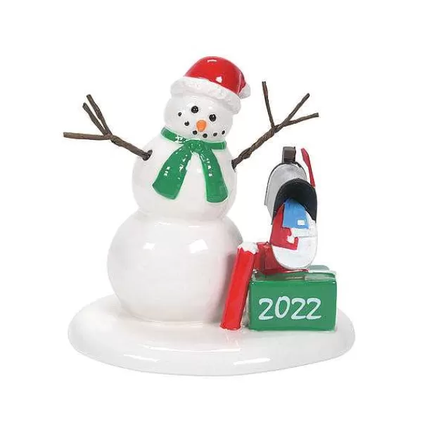 Department 56 Village Accessories<Lucky The Snowman 2022