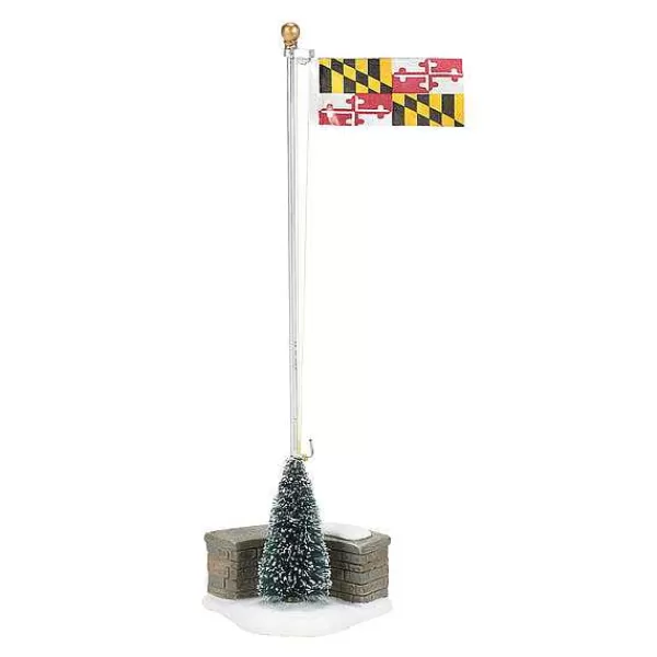 Department 56 Village Accessories<Maryland State Flag