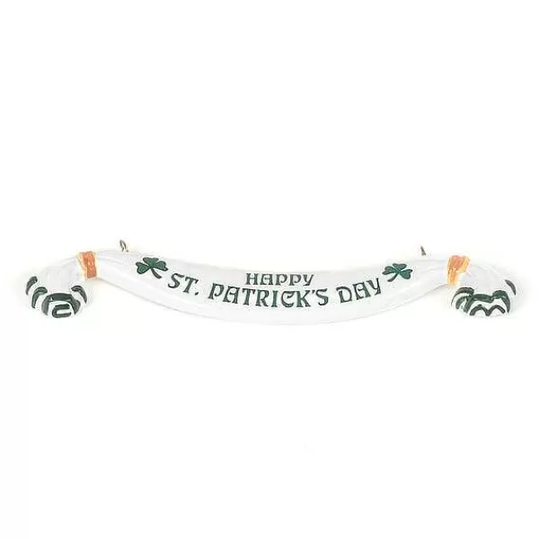 Department 56 Replacement Parts<Mcguire's Irish Pub St. Patrick's Day Banner