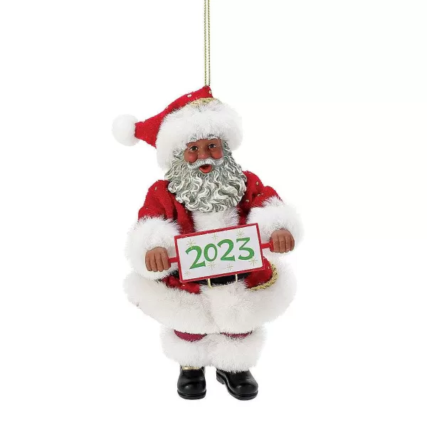 Department 56 New Santas<Merry Christmas/2023 Orn Aa