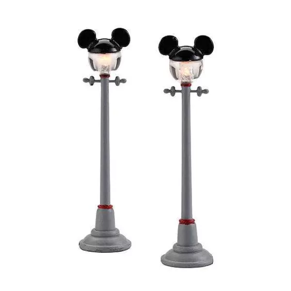 Department 56 Disney Village<Mickey Street Lights