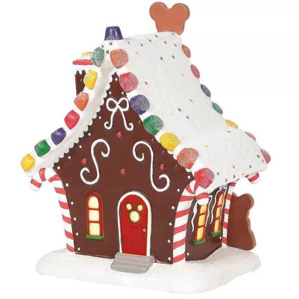 Department 56 Disney Village<Mickey's Gingerbread House