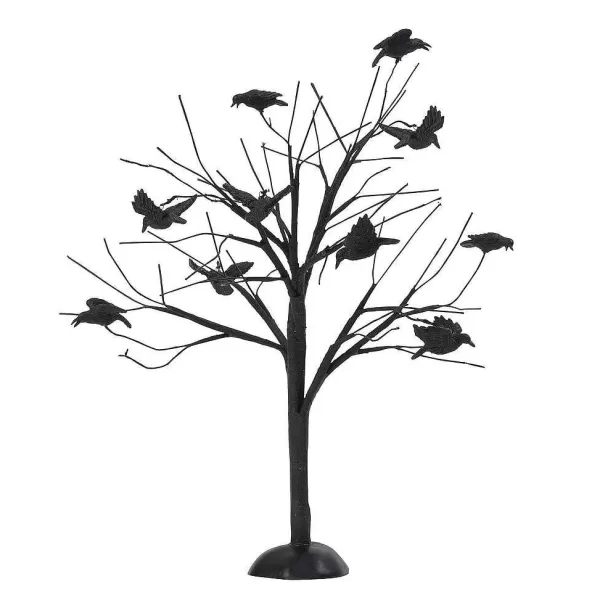 Department 56 Village Halloween Accessories<Murder Of Crows, Tree