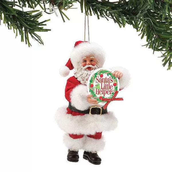 Department 56 Possible Dream Ornaments<Ornpd Santa's Little Helper