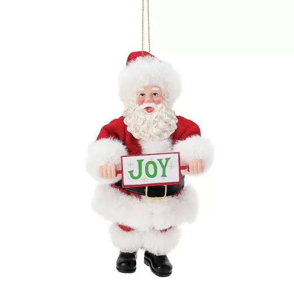 Department 56 New Santas<Peace/Joy Flip Orn