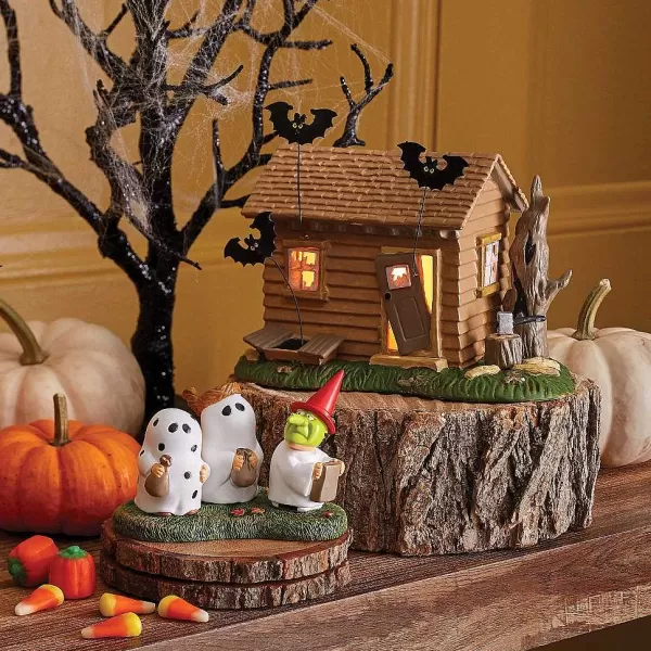 Department 56 Peanuts Village<Peanuts Haunted House