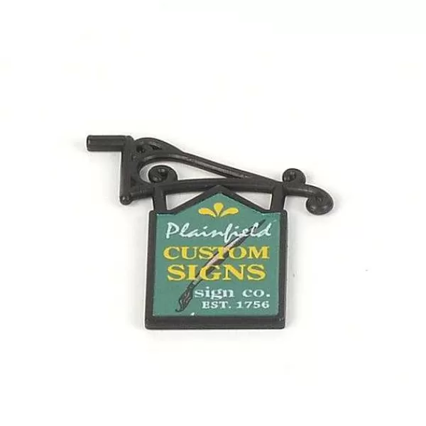 Department 56 Replacement Parts<Plainfield Custom Signs Sign