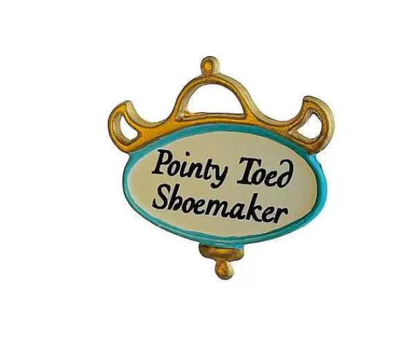 Department 56 Replacement Parts<Pointy Toed Shoemaker Sign