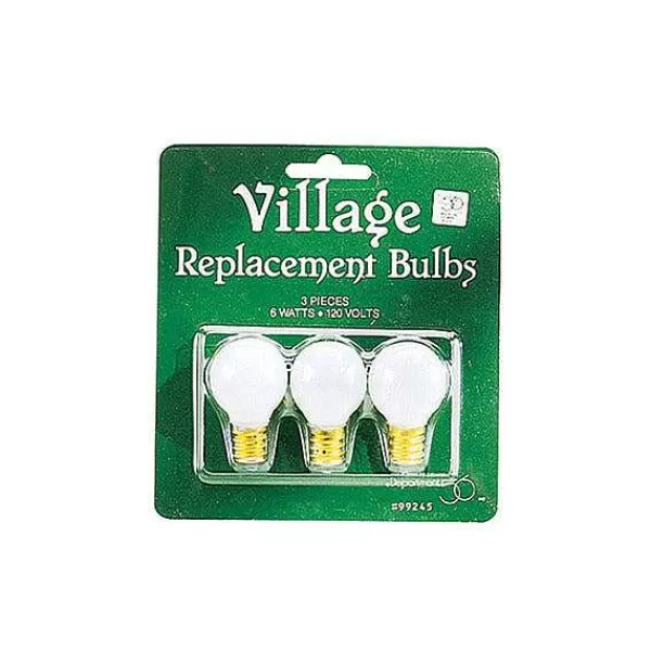 Department 56 Replacement Parts<Replacement 120V Round Lite Bulb-Set Of 3