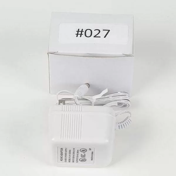 Department 56 Replacement Parts<Replacement Adapter 12V Ac 350Ma White Female Jack