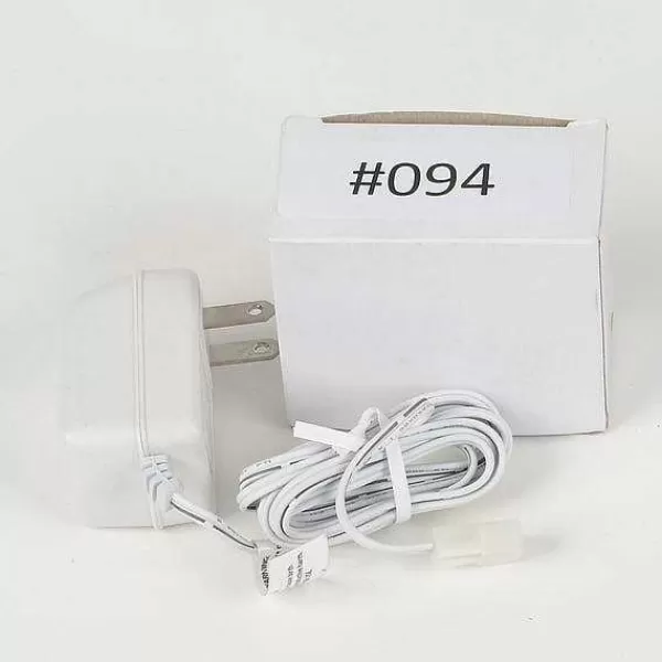 Department 56 Replacement Parts<Replacement Adapter 3V Dc 300Ma White Male Aux Clip