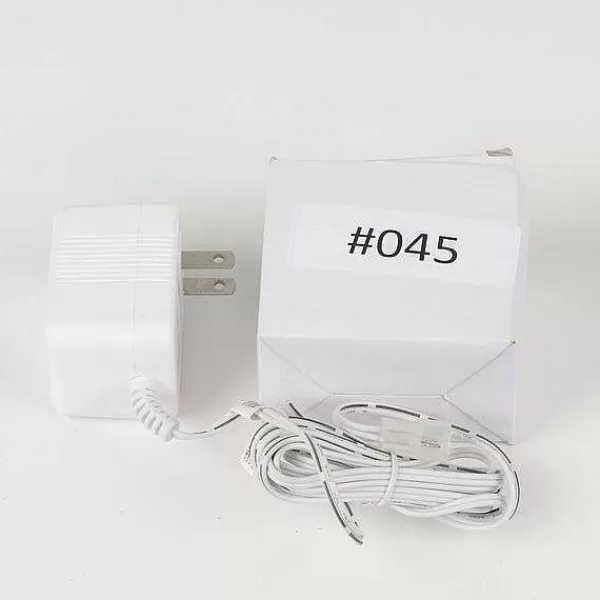 Department 56 Replacement Parts<Replacement Adapter 3V Dc 500Ma White Male Aux Clip