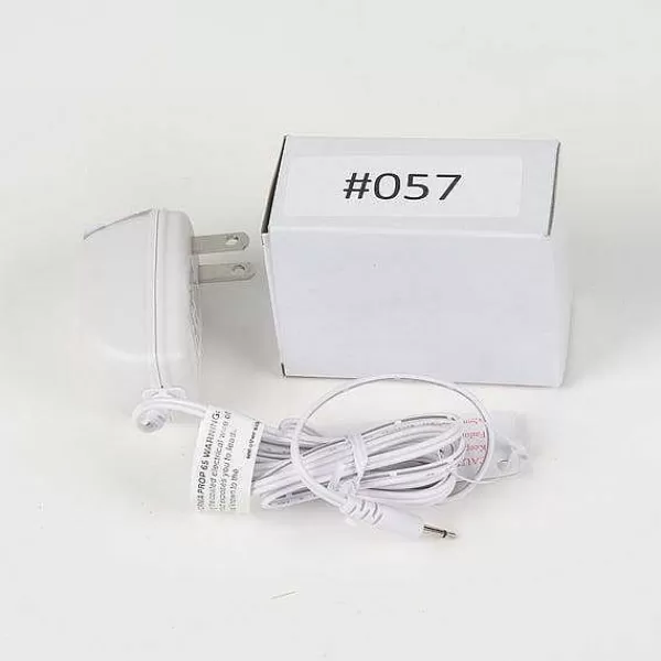 Department 56 Replacement Parts<Replacement Adapter 3V Dc 600Ma White Male Jack