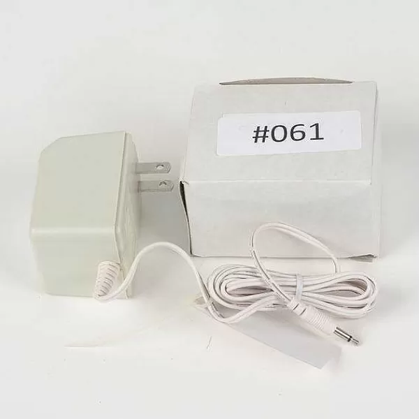 Department 56 Replacement Parts<Replacement Adapter 3V Dc 800Ma White Male Jack