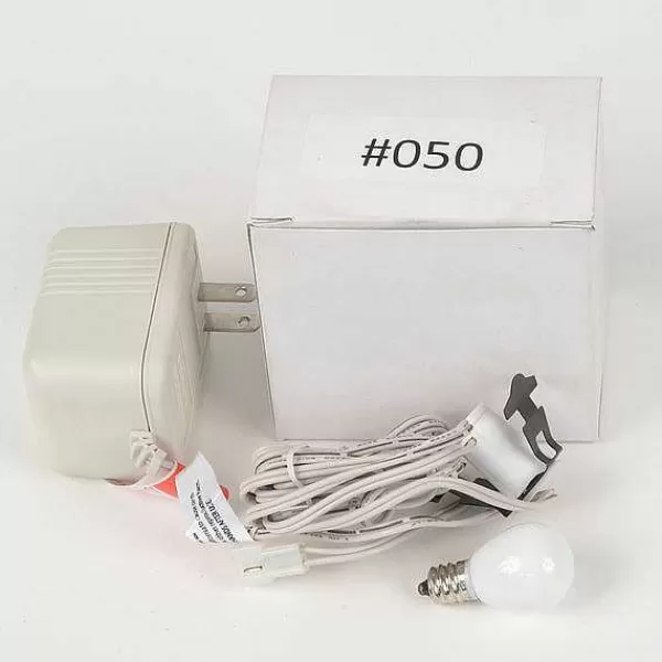 Department 56 Replacement Parts<Replacement Adapter 3V Dc 900Ma White Male Aux Clip