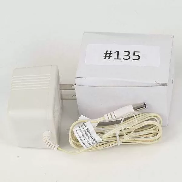 Department 56 Replacement Parts<Replacement Adapter 4.5V Dc 1000Ma White Female Jack